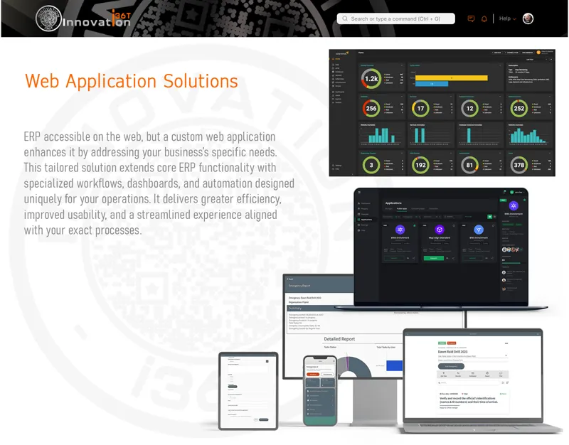 ERP36T کسٹم ویب ایپلیکیشنز اور ویب سائٹ ماڈیول، اسکرین 2